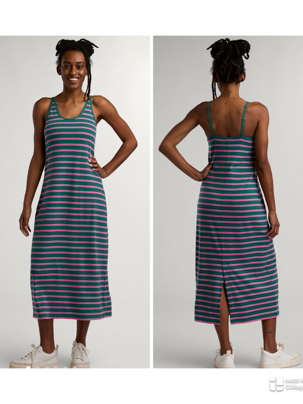 Title Nine Headlands Ribbed Midi Dress